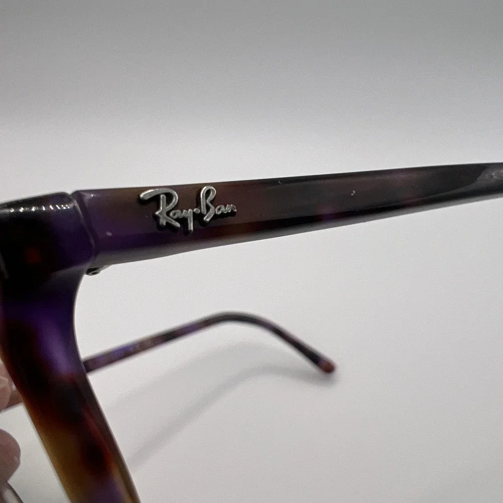 Ray Ban Eyeglasses Frame RB 5397 ELLIOT 8175 Purple Burgundy Tortoise 48-19-140